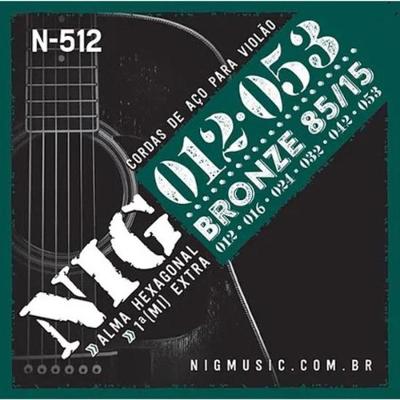 Encordoamento Para Violão Aço .012 N512 NIG
