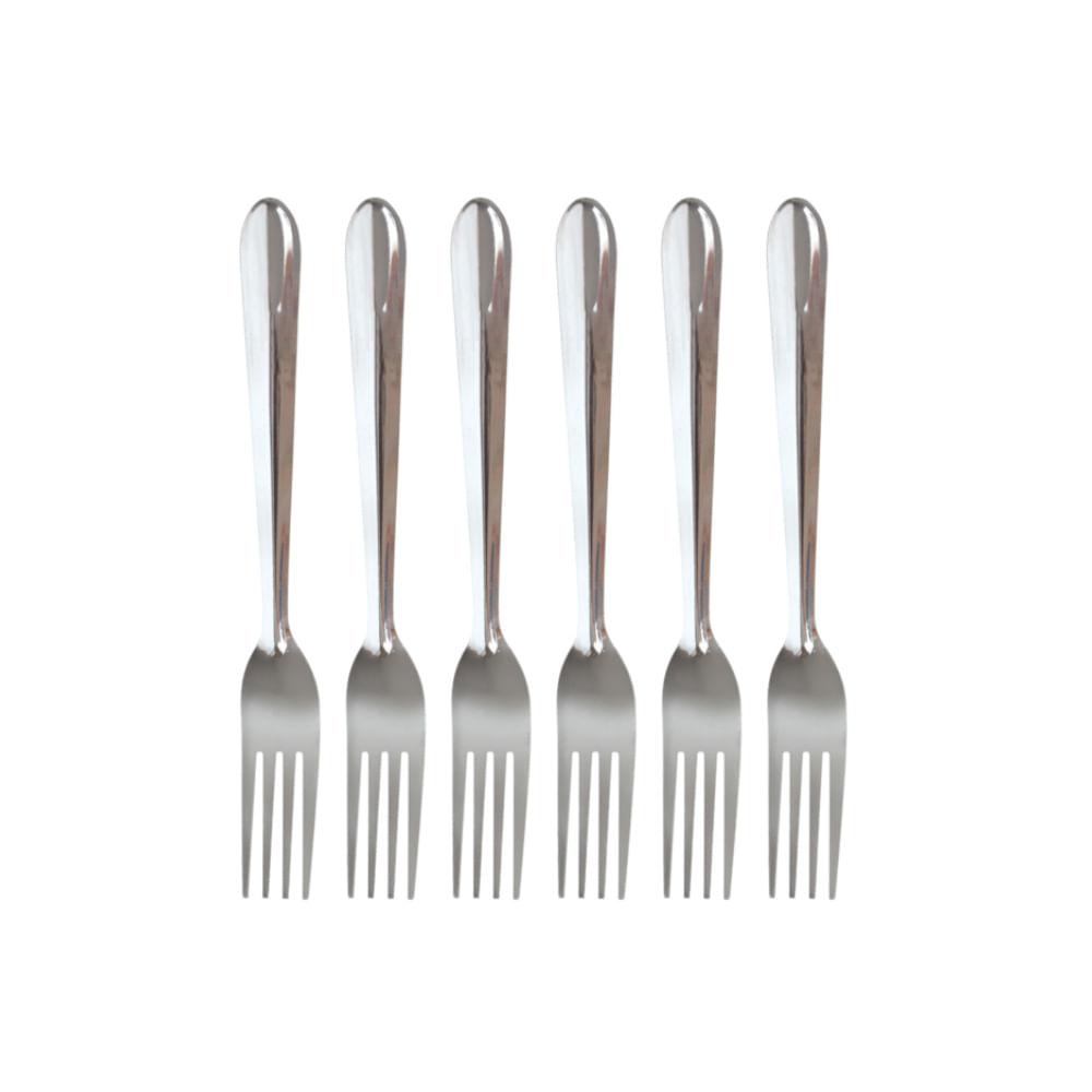 Garfo Mesa Toledo - Conjunto de 6 Peças de Aço Inoxidável - 1