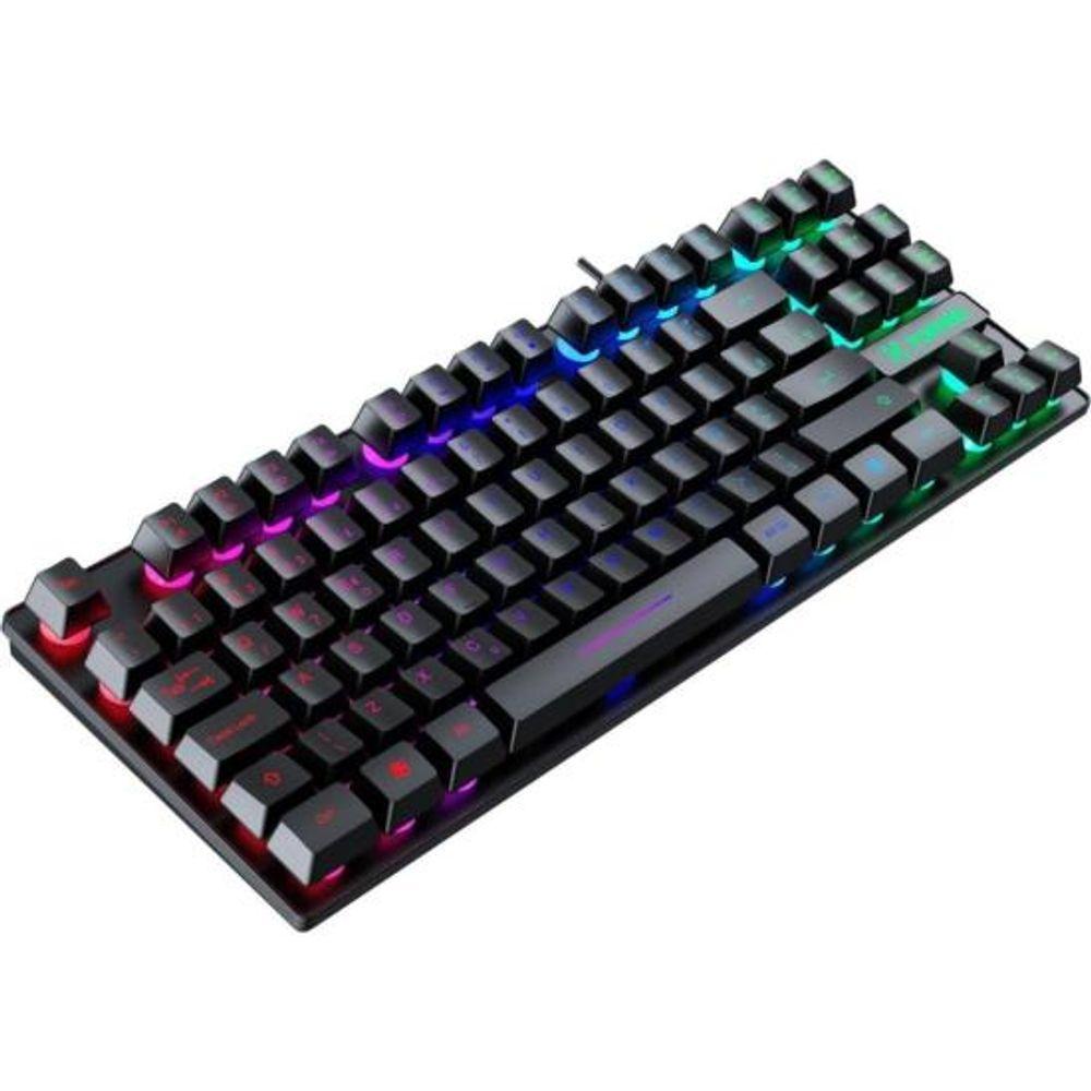 Teclado Gamer Fortrek Fearless 80 TKL Preto - 4