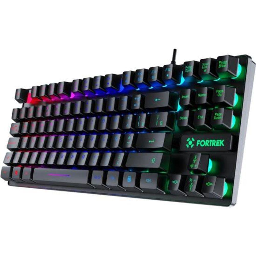 Teclado Gamer Fortrek Fearless 80 TKL Preto - 5