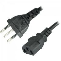 Cabo de Força Para Computador 10A 1,2Mt Tripolar Preto X-Cell - 1