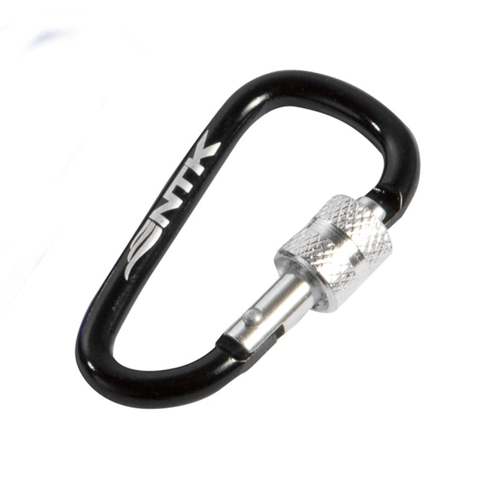 Mosquetão 6Mm Par Resistente 1 Unidade Nautika - 2