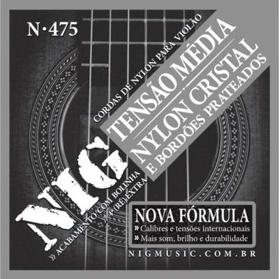 Encordoamento Para Violão Nylon .028 N475 NIG