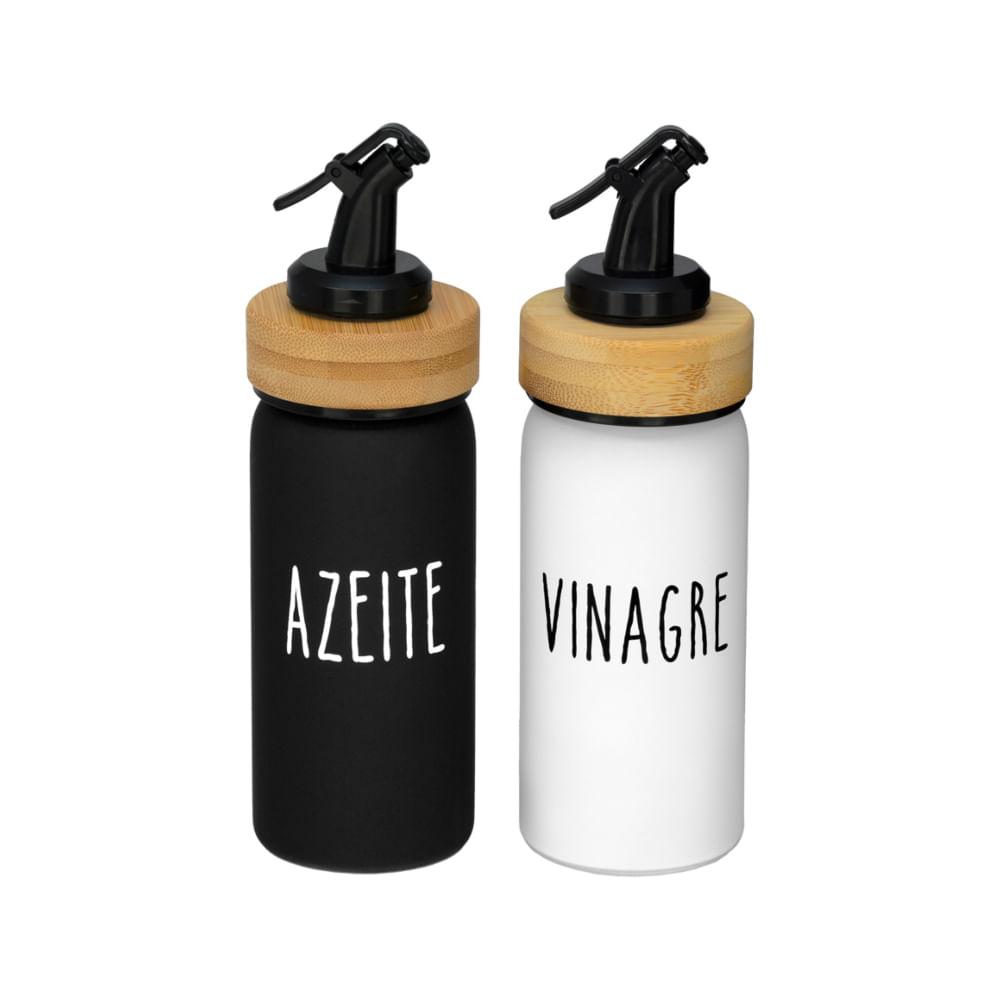 Galheteiro de Vidro Doha 2 Peças Hauskraft - 1