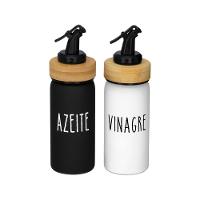 Galheteiro de Vidro Doha 2 Peças Hauskraft - 1