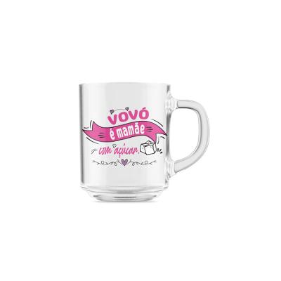 Caneca de Vidro Vovó Mamãe de Trezentos e Vinte Mililitros - Hauskraft