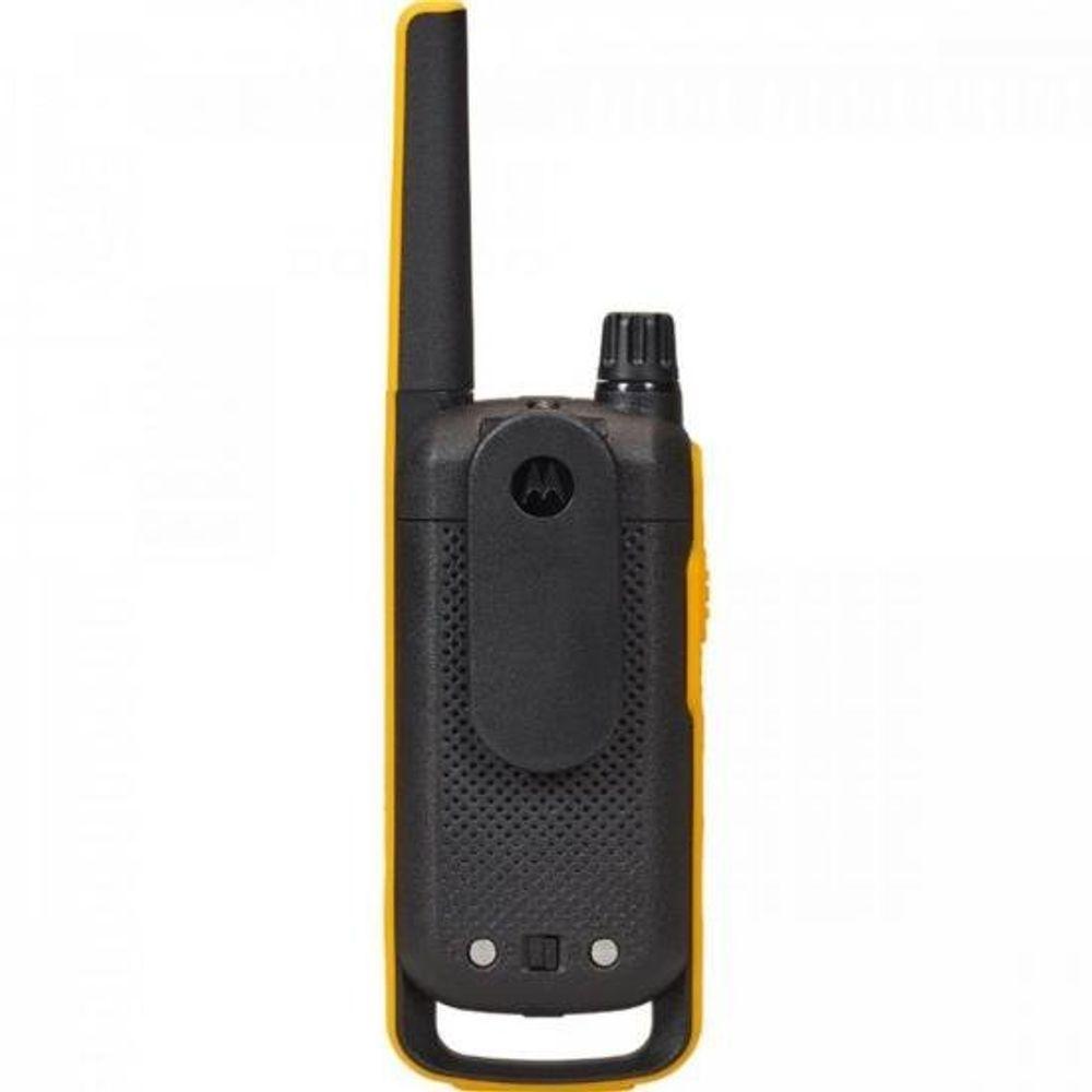 Rádio Comunicador Talkabout Motorola T470BR 35km Amarelo/Preto PAR / 2 - 6