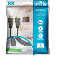 Cabo HDMI 2.0 4k 3m Pix - 3