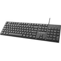 Teclado Office Fortrek K15 Slim USB ABNT2 Preto - 4