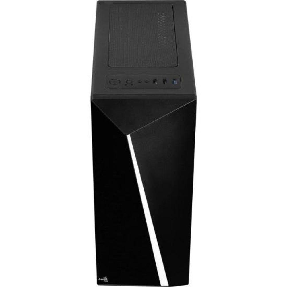 Gabinete Gamer Aerocool Shard Preto RGB Lateral Acrílico - 9