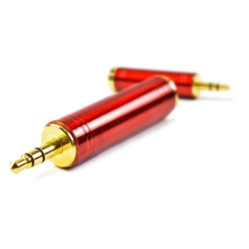 Adaptador P10 ST para P2 ST Vermelho Santo Angelo - 2