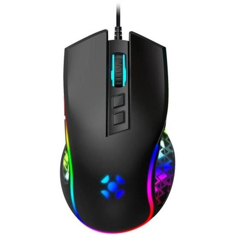 Mouse Gamer Fortrek Vickers New Edition 8000 Dpi RGB Preto - 1