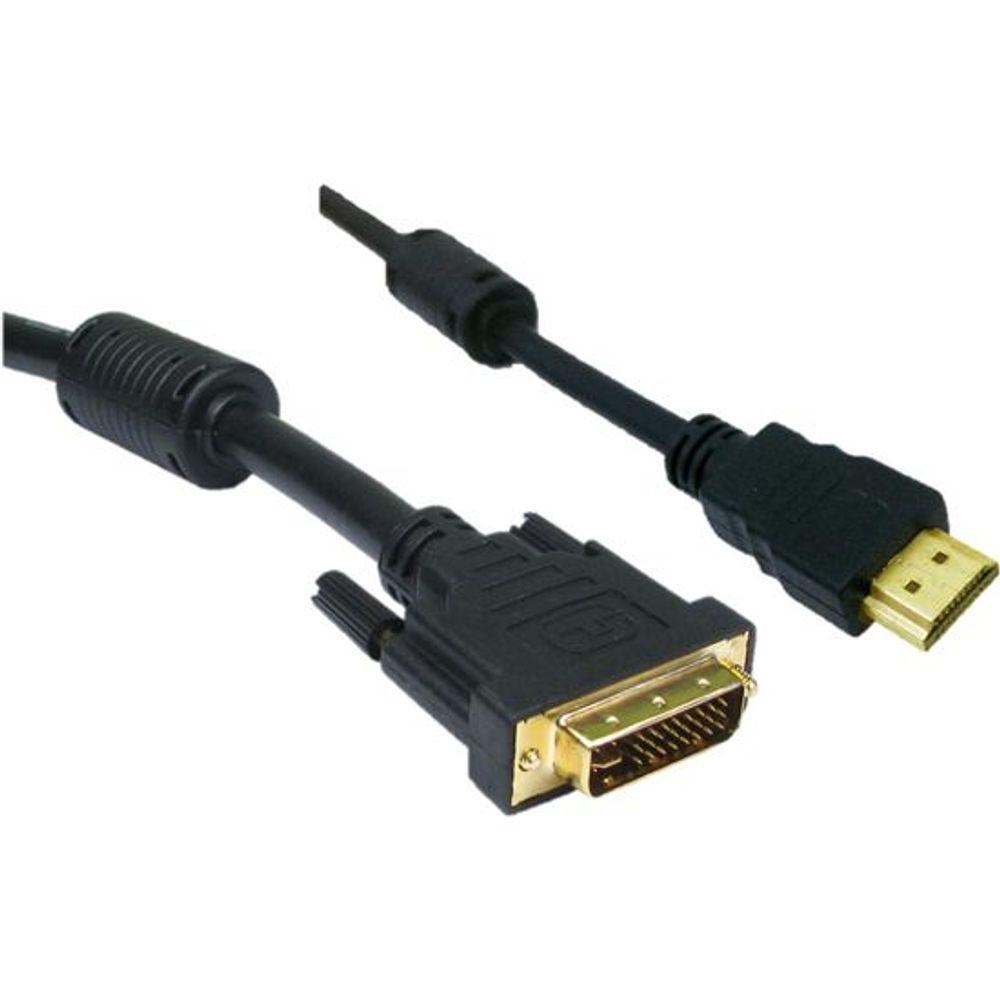 Cabo HDMI x DVI-I Com Filtro 2m CBHD0002 Preto Storm - 1