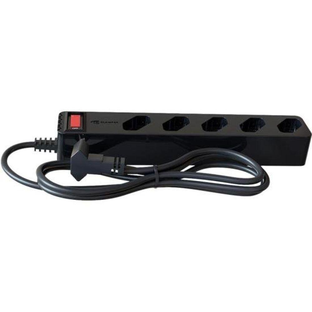 Filtro de Linha Com Proteção DPS 3P Energia 5 Clamper Preto - 4