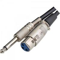 Cabo Para Instrumento XLR(F) x P10 5M CBMC0001 Preto Storm - 2