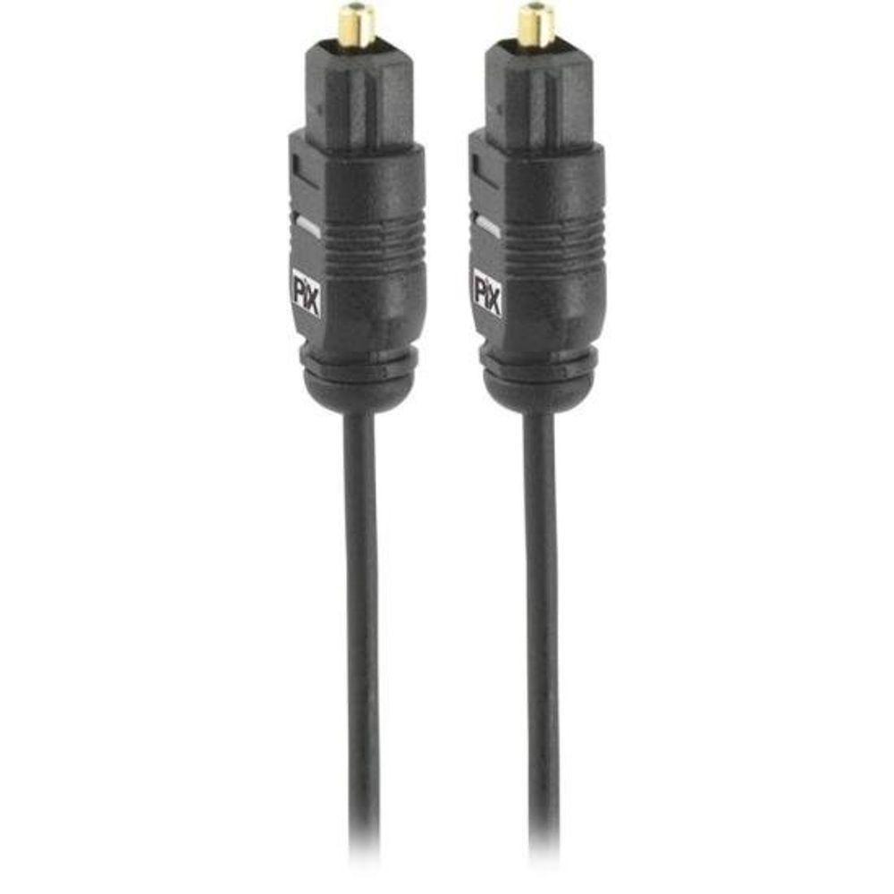 Cabo Óptico Toslink Básic 3m Pix - 2