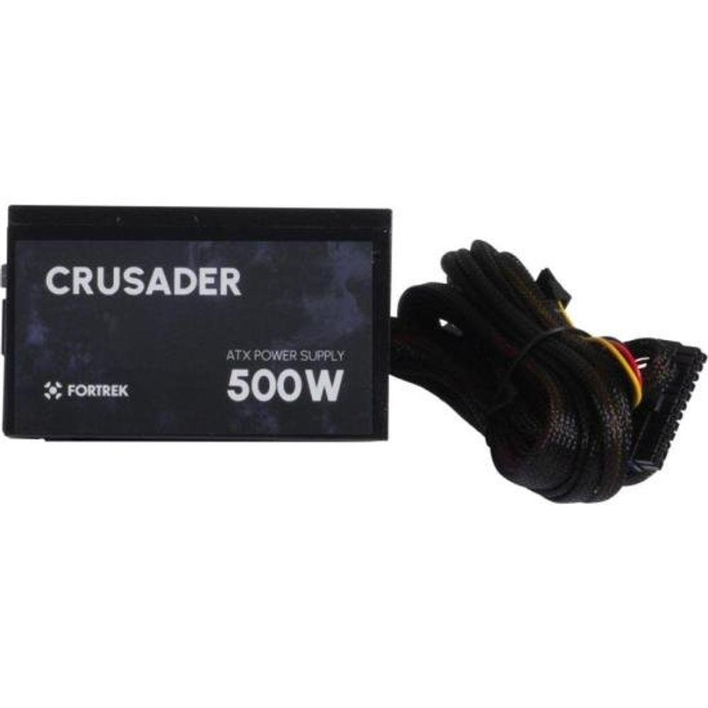 Fonte Gamer ATX Fortrek Crusader 500W Preta - 4