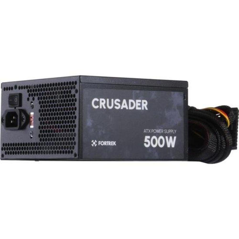 Fonte Gamer ATX Fortrek Crusader 500W Preta - 6