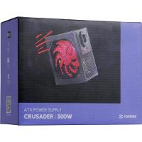Fonte Gamer ATX Fortrek Crusader 500W Preta - 9