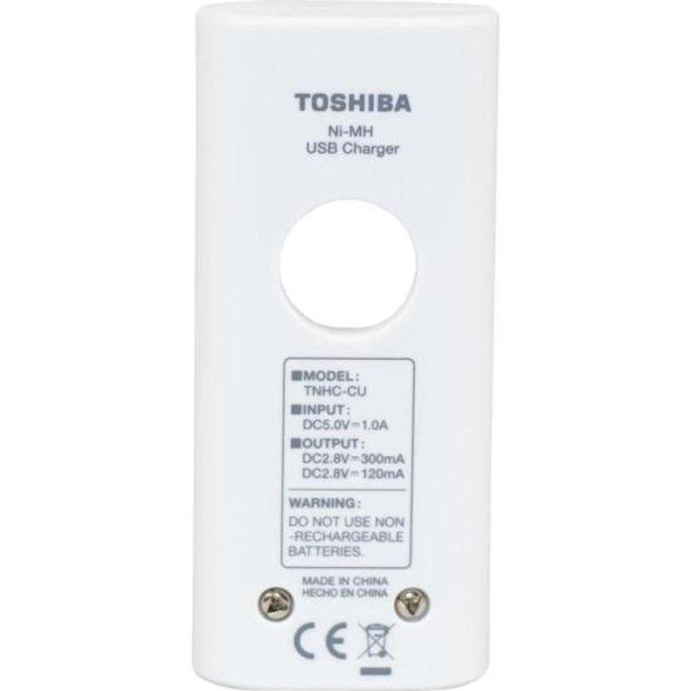 Carregador de Pilha USB TNHC-6GME4 CB (Com4 Pilhas AA 2000 MAh) Toshiba - 5
