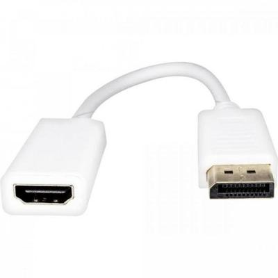Adaptador Display Portátil Para HDMI 15cm ADAP0043 Branco Storm