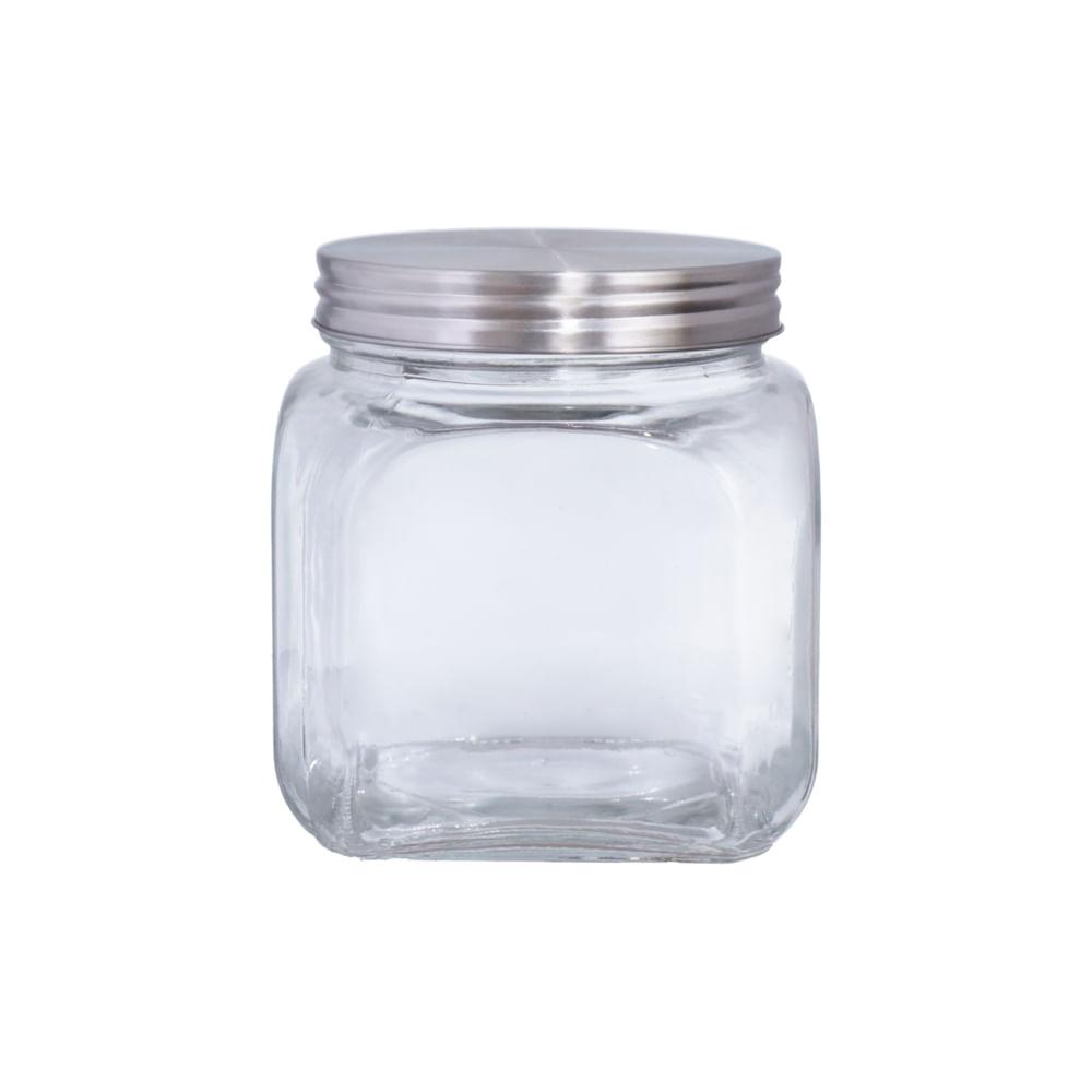 Pote de Vidro Redondo Zenite de Oitocentos Mililitros - Hauskraft - 1