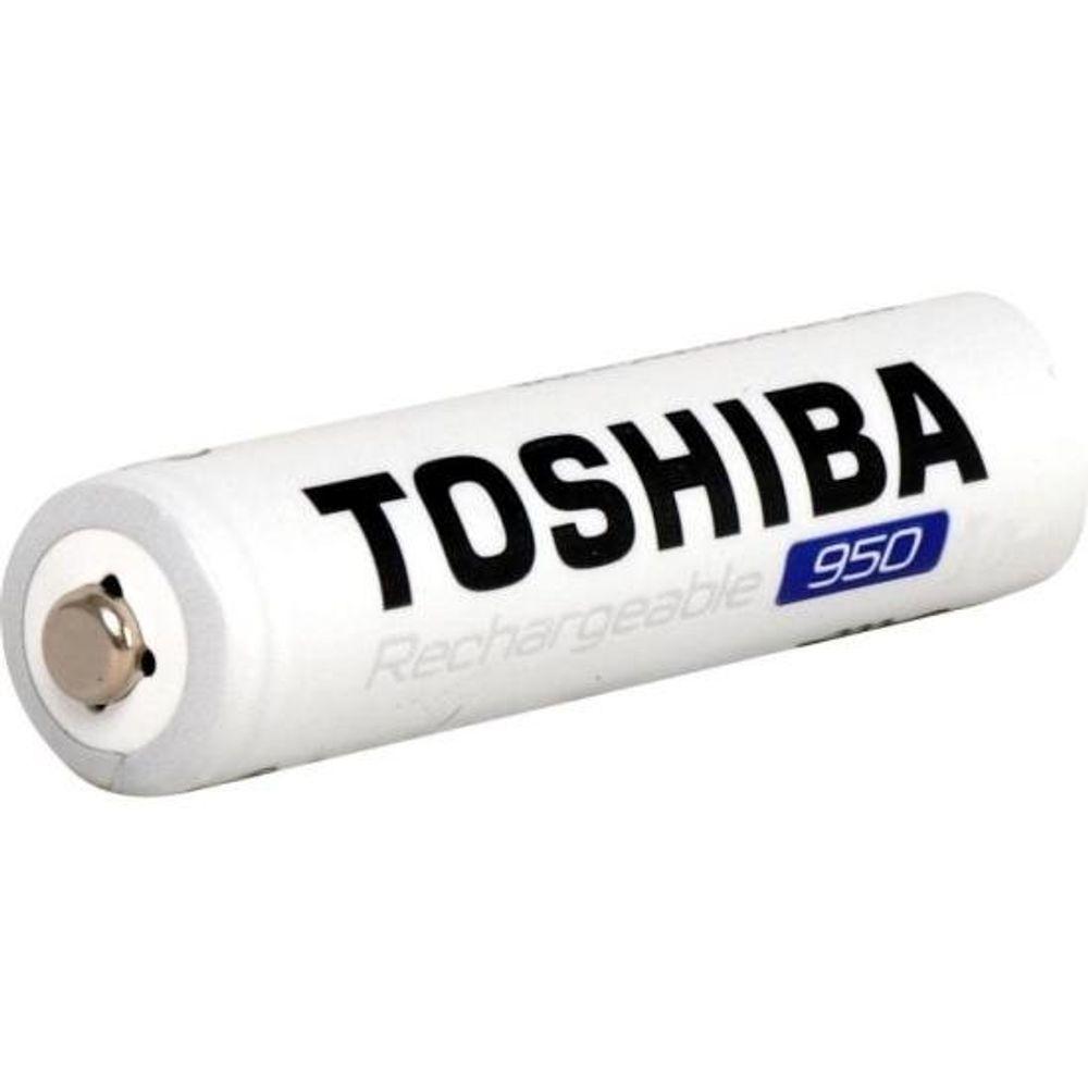 Pilha Recarregável AAA 1,2V 950mAh TNH03GAE (Com4 Pilhas) Toshiba - 5
