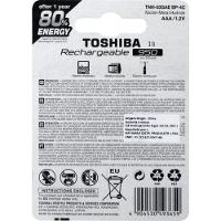 Pilha Recarregável AAA 1,2V 950mAh TNH03GAE (Com4 Pilhas) Toshiba - 7