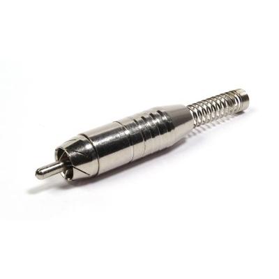Plug RCA Com Mola Niquel PGRC0024 Storm pacote Com 10