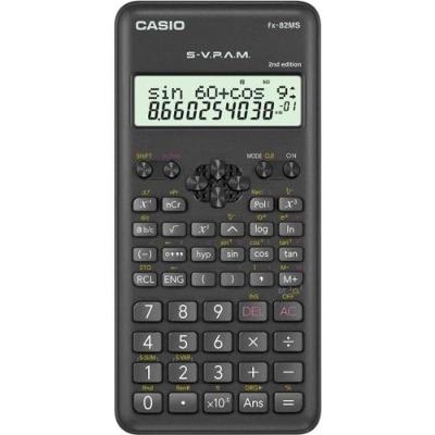 Calculadora Científica Casio FX-82MS-2-S4-DH 240 Funções Preta