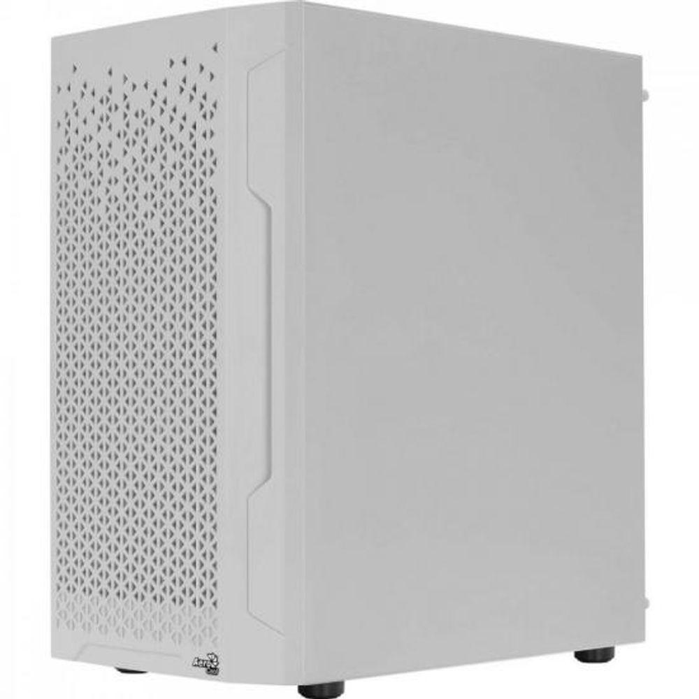 Gabinete Gamer Aerocool Trinity Mini Branco Lateral Vidro - 7