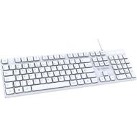 Teclado Office Fortrek K15 Slim USB ABNT2 Branco - 3