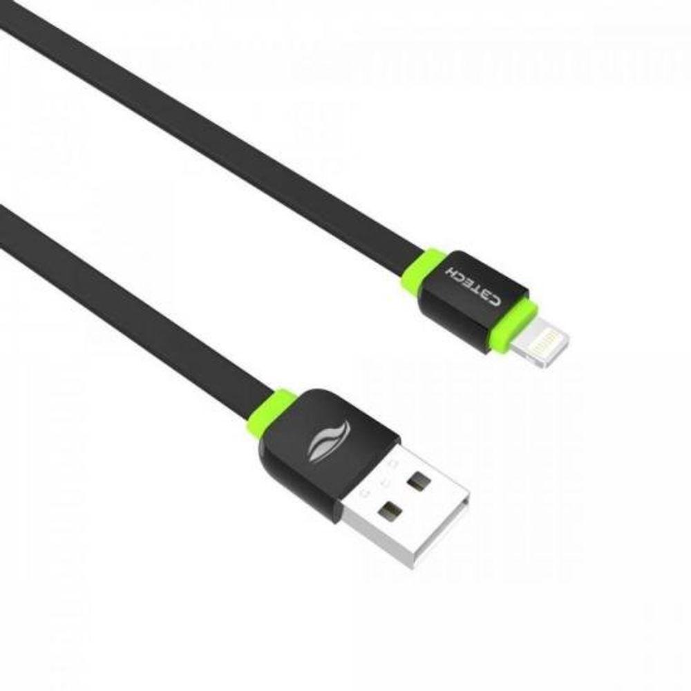 Cabo USB x Lightning CB-110 1m Preto C3Tech - 1