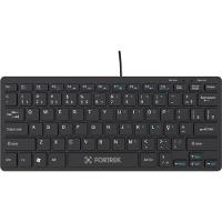 Teclado Mini Office Fortrek K13 USB ABNT2 Preto - 1