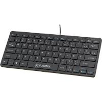 Teclado Mini Office Fortrek K13 USB ABNT2 Preto - 3