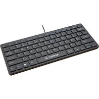 Teclado Mini Office Fortrek K13 USB ABNT2 Preto