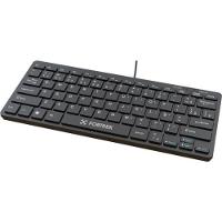 Teclado Mini Office Fortrek K13 USB ABNT2 Preto - 5
