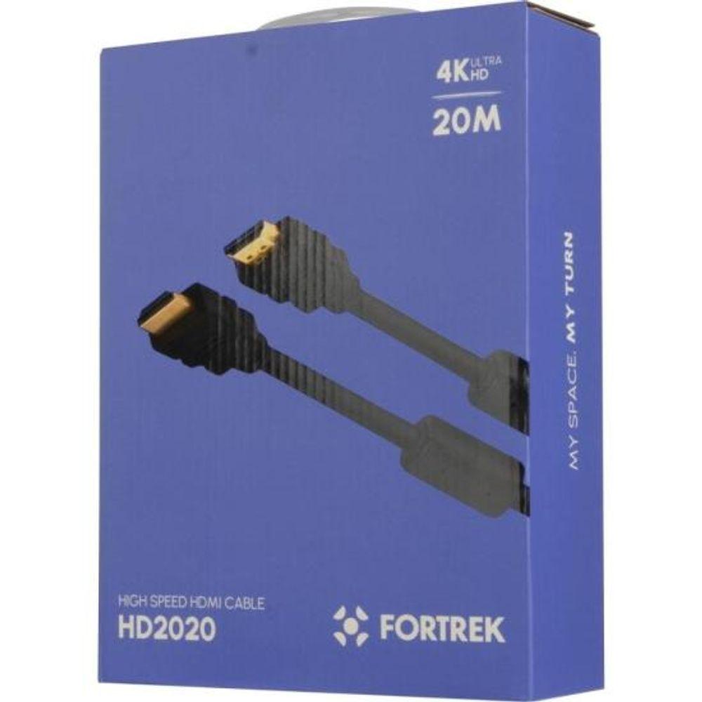 Cabo HDMI Com Filtro 2.0 4K 20 metros HD2020 Fortrek - 7