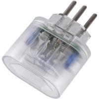 Protetor Contra Surtos DPS 3P 10A Pocket Clamper Transparente - 8