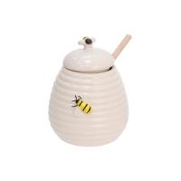 Meleira de Porcelana com Colher Abelha 300ml - Hauskraft - 2