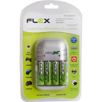 Carregador de Pilhas AA/AAA/9V FXC03-4P Flex - 1
