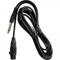 Microfone Hayonik MDH-102 Dinâmico Supercardióide Cabo 3M Preto