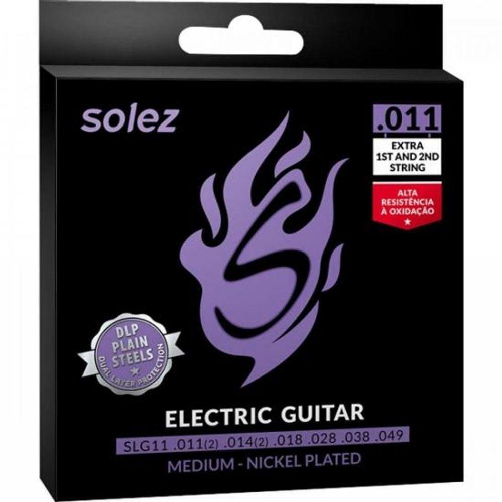 Encordoamento Guitarra Solez SLG11 011 - 1