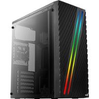 Gabinete Gamer Aerocool Streak Preto RGB Lateral Acrílico - 2