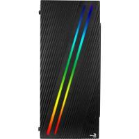 Gabinete Gamer Aerocool Streak Preto RGB Lateral Acrílico