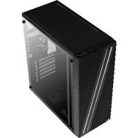 Gabinete Gamer Aerocool Streak Preto RGB Lateral Acrílico - 7