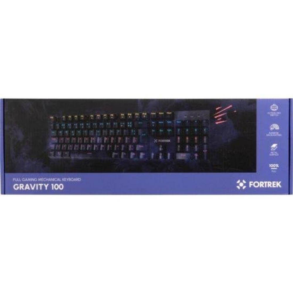 Teclado Gamer Mecânico Fortrek Gravity 100 Fullsized Switch Outemu Red - 6