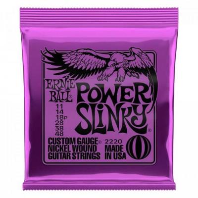 Encordoamento Para Guitarra 0.11 Niquel Power Slinky 2220 Ernie Ball
