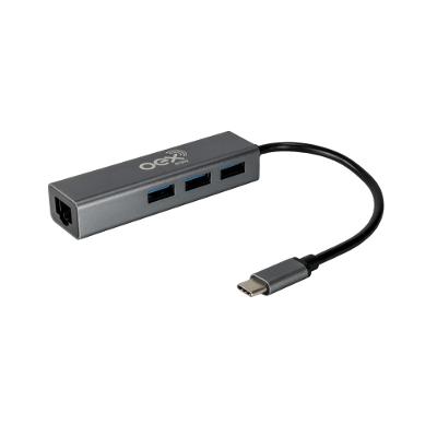 Hub Type C Para USB E RJ45 OEX