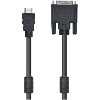 Cabo HDMI Macho para DVI-D 24+1 Pinos 2 Metros Vinik